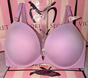 Victoria's Secret Push Up Bra Love Cloud 34DD Lilac
